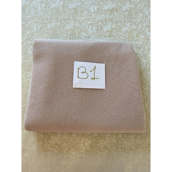 COCO GRAY Exclusive 100% Cashmere Pullover Poncho Sweater Peachy pink One Size - Picture 10 of 10